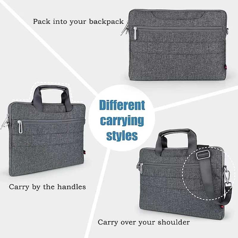 Купить Сумка для ноутбука WIWU City Commuter Bag 15.6" (Grey) на vchehle.ua