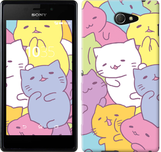 

Чохол Котики на Sony Xperia M2 D2305 565603