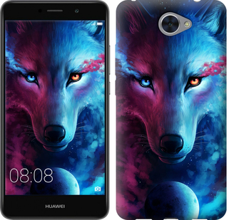 Чохол Арт-вовк на Huawei Y7 2017