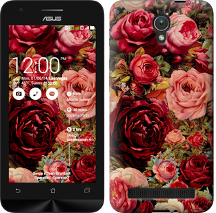 

Чехол Цветущие розы для Asus ZenFone C ZC451CG 235970