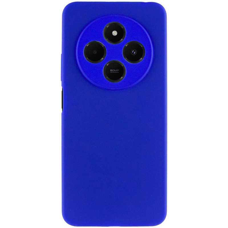 Фото Чохол Silicone Cover Lakshmi Full Camera (AA) на Xiaomi Redmi 14C / Poco C75 (Синій / Iris) в маназині vchehle.ua