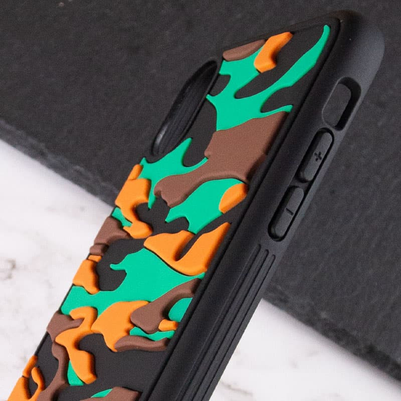 Чехол TPU+PC Army Collection для Apple iPhone XS Max (6.5") (Коричневый) в магазине vchehle.ua