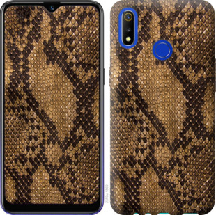 

Чехол Змеиная кожа для Realme 3 921035