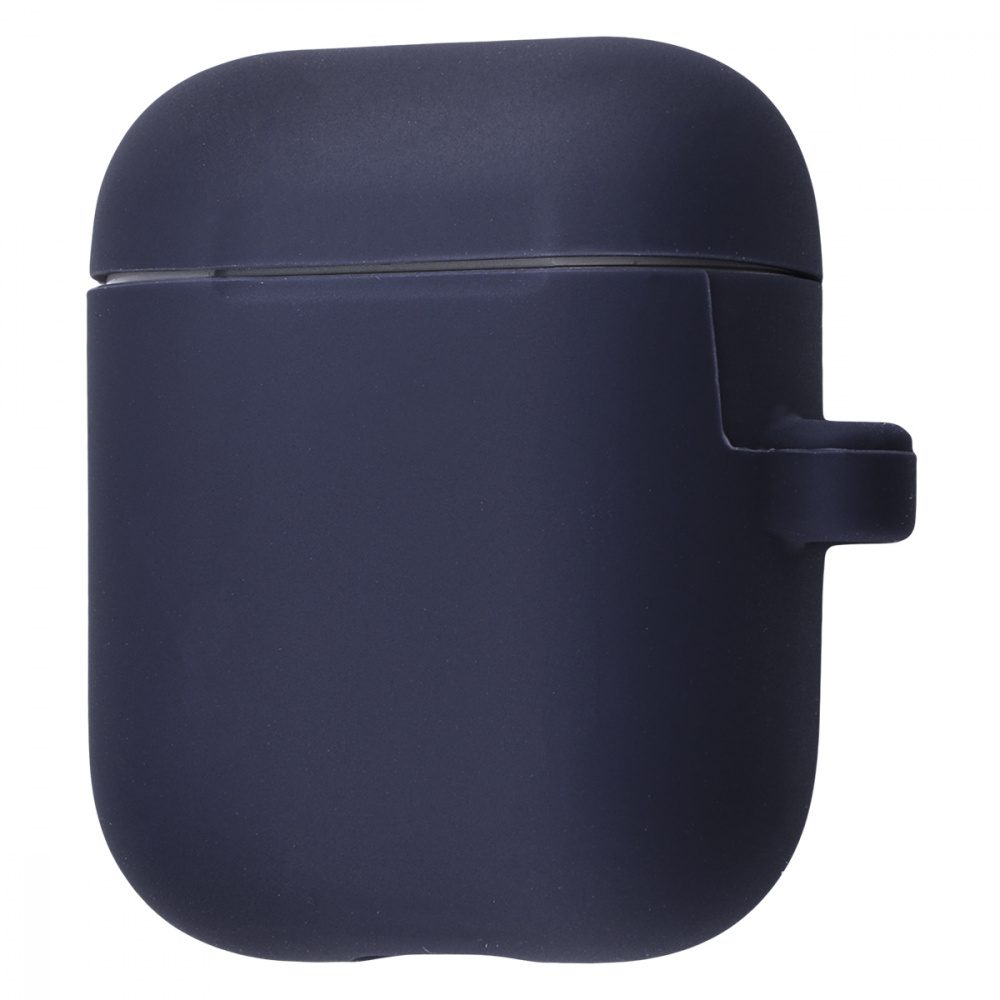 Silicone Case Slim with Carbine for AirPods (midnight_blue)