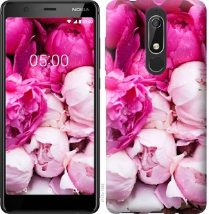 

Чехол Розовые пионы для Nokia 5.1 668010