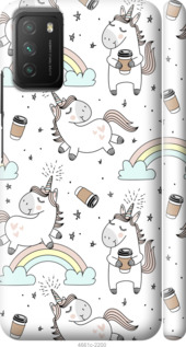 

Чехол Единорог и кофе для Xiaomi Poco M3 1607297