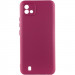 Чехол Silicone Cover Lakshmi Full Camera (A) для Realme C11 (2021) (Бордовый / Marsala)