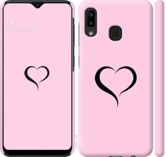 

Чохол Серце 1 на Samsung Galaxy A20e A202F 899305