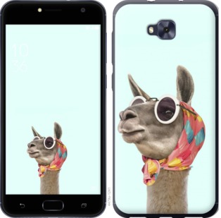 

Чехол Модная лама для Asus ZENFONE 4 SELFIE / ZD553KL 753457