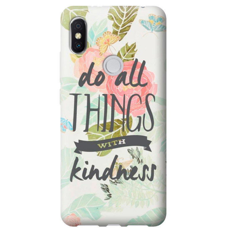 Дизайнерский чехол "Kindness" для Xiaomi Redmi S2