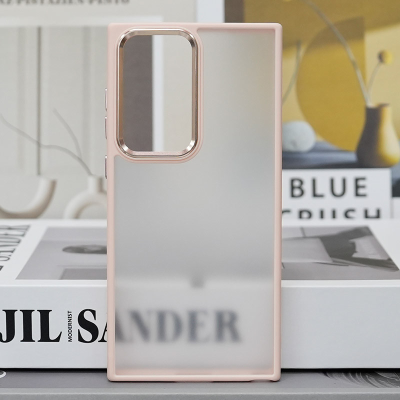 Фото Чохол TPU+PC North Guard на Samsung Galaxy S22 Ultra (Pink) в маназині vchehle.ua