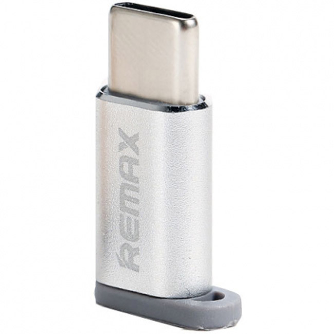 

Перехідник USB Remax RA-USB1 MicroUsb / TYPE-C (Срібний) 469753