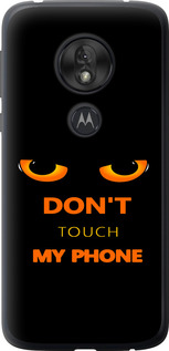 Чохол Don't touch the phone на Motorola Moto G7 Play