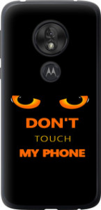 Чохол Don't touch the phone на Motorola Moto G7 Play