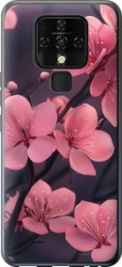 Чехол Пурпурная сакура для Tecno Camon 16 SE CE7j