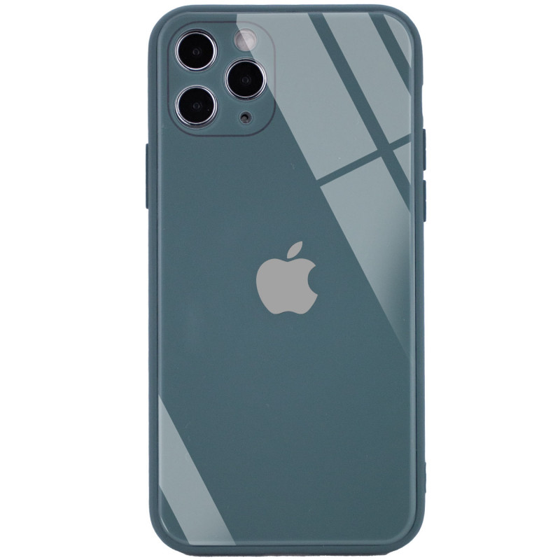 

TPU+Glass чохол Epik GLOSSY Logo Full camera (opp) на Apple iPhone 11 Pro Max (6.5") (Зелений) 1096291