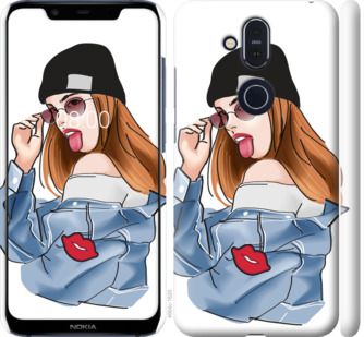 

Чохол Дівчина v3 на Nokia 8.1 843265