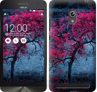 

Чехол Дерево с яркими листьями для Asus ZenFone 6 A600CG 736628