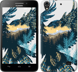 

Чохол Арт-орел на тлі природи на Huawei Honor 4 Play 239369