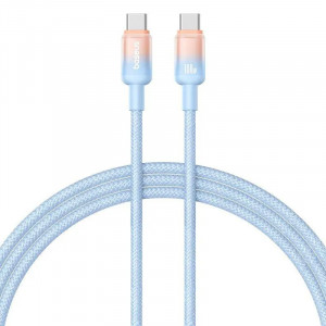 Дата кабель Baseus Discolor Series Fast Charging Type-C to Type-C 100W (1m) (P10374902)