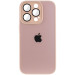 Чехол TPU+Glass Sapphire Midnight для Apple iPhone 12 Pro (6.1") (Розовый / Pink Sand)
