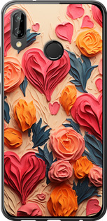 

Чехол Сердечки 3 для Huawei P20 Lite 1645907