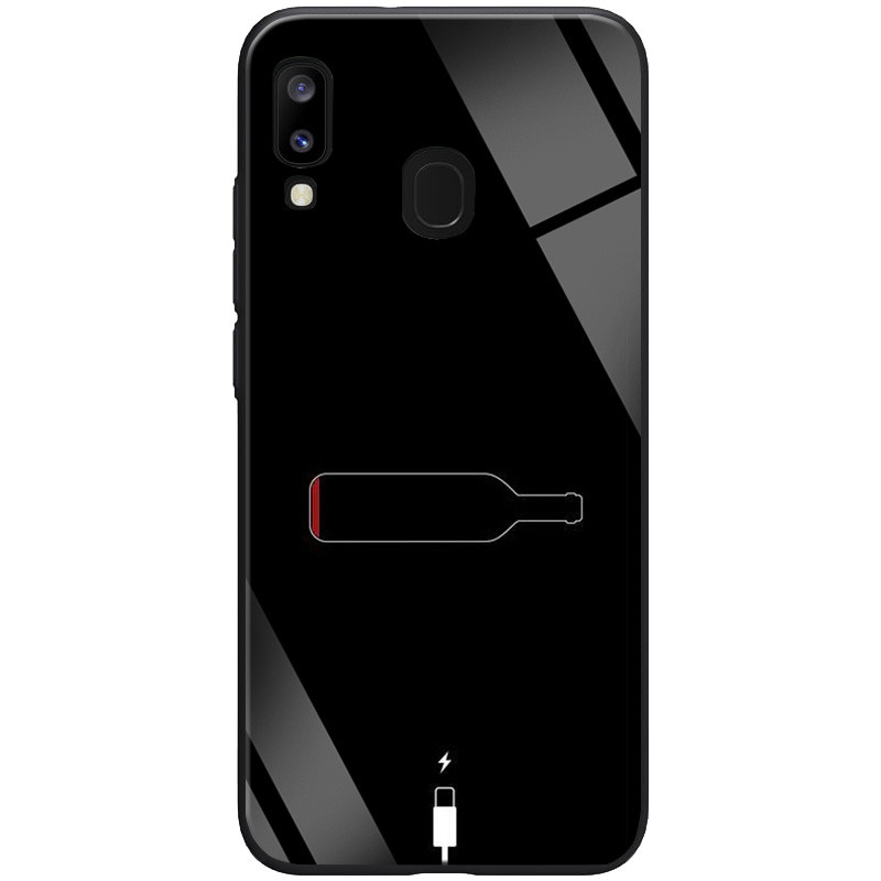 

TPU+Glass чохол ForFun для Samsung Galaxy A30 (Пляшка) 748303