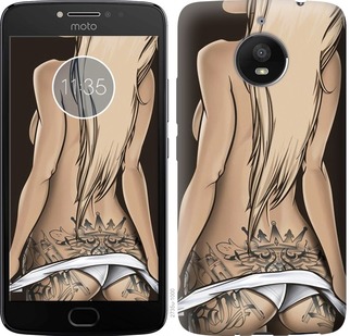 

Чохол Дівчина з татуюванням на Motorola Moto G7 Power 702517