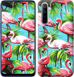 

Чохол Tropical background на Realme 6 920281