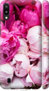 Чехол Розовые пионы для Samsung Galaxy M10