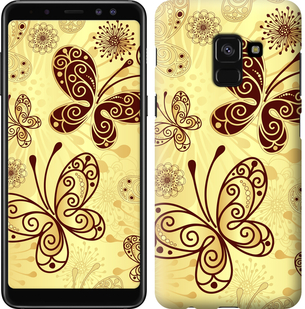 

Чехол Красивые бабочки для Samsung Galaxy A8 2018 A530F 629530