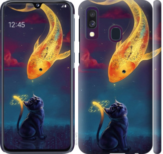 Чехол Кошкин сон для Samsung Galaxy A40 2019 A405F