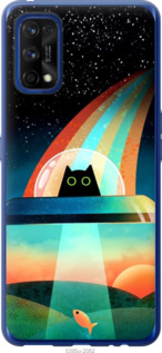

Чохол Кот, нло, радуга, рыба для Realme 7 Pro 1403309
