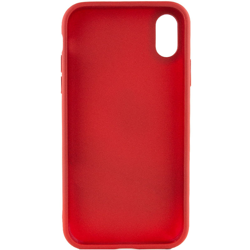 Фото TPU чехол Bonbon Metal Style для Apple iPhone XR (6.1") (Красный / Red) в магазине vchehle.ua