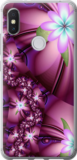 Чехол Цветочная мозаика для Xiaomi Redmi S2