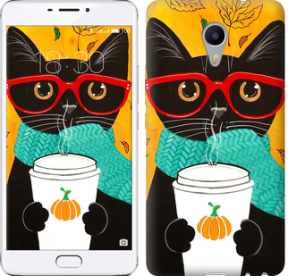 

Чехол Осенний кот для Meizu M3 Max 639758
