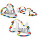 Интерактивный трек с инерционной машинкой SHT 288 Changeable Trak (138pcs/1CAR) (Colorful)