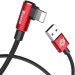 Фото Дата кабель Baseus MVP Elbow Lightning Cable 2.4A (1m) (CALMVP) (Red) на vchehle.ua