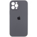 Чохол Silicone Case Full Camera Protective (AA) на Apple iPhone 12 Pro Max (6.7") (Сірий / Dark Gray)