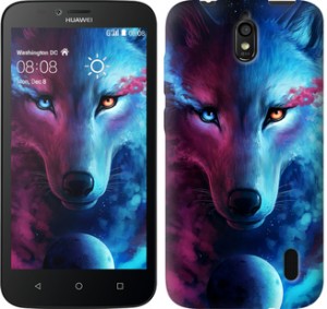 Чехол Арт-волк для Huawei Ascend Y625