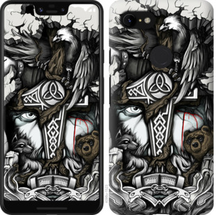 Чохол Тату Викинг для Google Pixel 3a XL