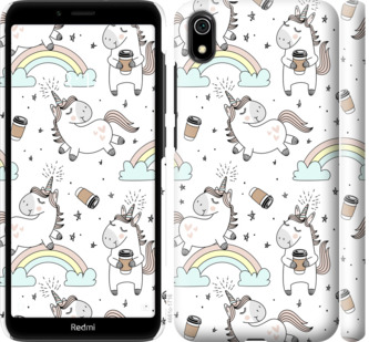 

Чохол Єдиноріг і кава на Xiaomi Redmi 7A 840954