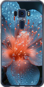 Чехол Роса на цветке для Asus Zenfone 3 ZE520KL