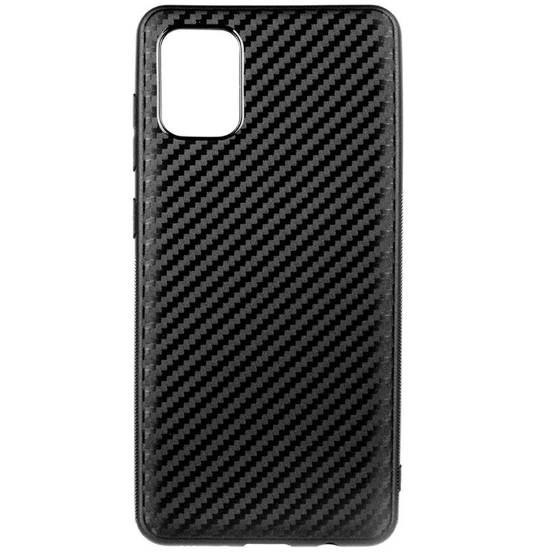TPU чохол Epic Carbon на Samsung Galaxy A31 (Чорний)