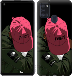 

Чехол logo de yeezy для Samsung Galaxy A21s A217F 932737