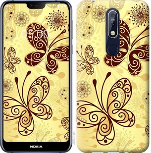 

Чехол Красивые бабочки для Nokia 7.1 688313