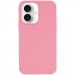 Чохол Silicone Case Full Protective (AA) NO LOGO на Apple iPhone 16 Plus (6.7") (Рожевий / Light pink)