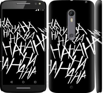 

Чехол joker hahaha для Motorola Moto X Style 750196