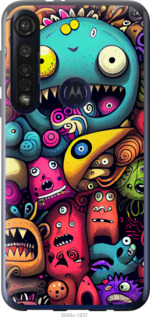 Чехол Cмешные монстры для Motorola G8 Plus