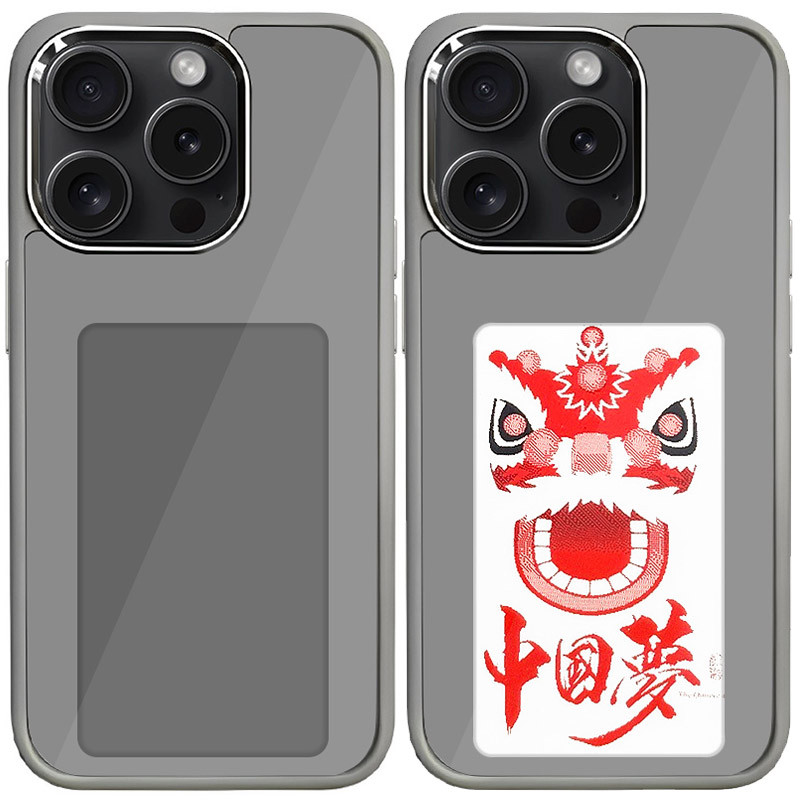 Фото TPU+PC чехол Ink Show для Apple iPhone 14 Pro (6.1") (Titanium) на vchehle.ua